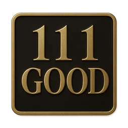 111 good লোগো